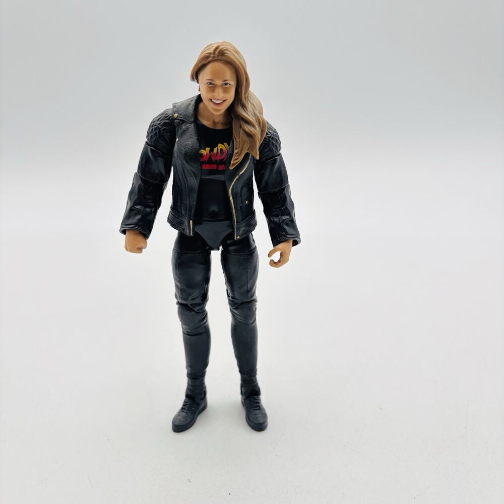 WWE Ronda Rousey Mattel Elite Action Figure Series 65 Wrestling VG Condition